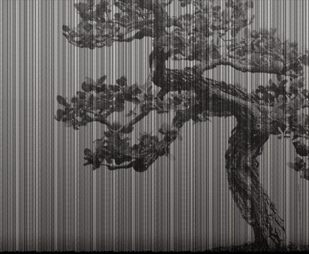 London Art 20016 01 Exclusive 20 Plague - mural w pasy i drzewo