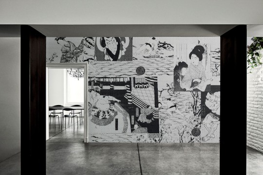 London Art 20022 04 Exclusive 20 Sumo - mural w japońskim stylu