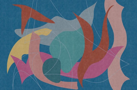 London Art 20047-03 Exclusive 20 The Flight - mural abstrakcyjny