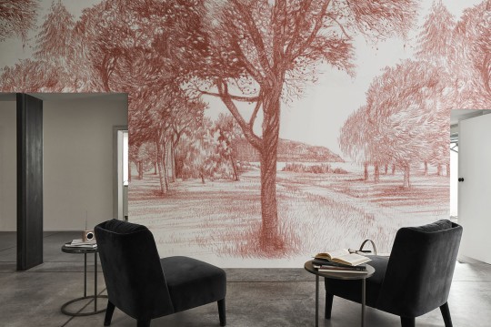 London Art 20057 02 Exclusive 20 Sanguigna - mural z krajobrazem