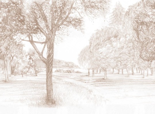 London Art 20057 03 Exclusive 20 Sanguigna - mural z krajobrazem