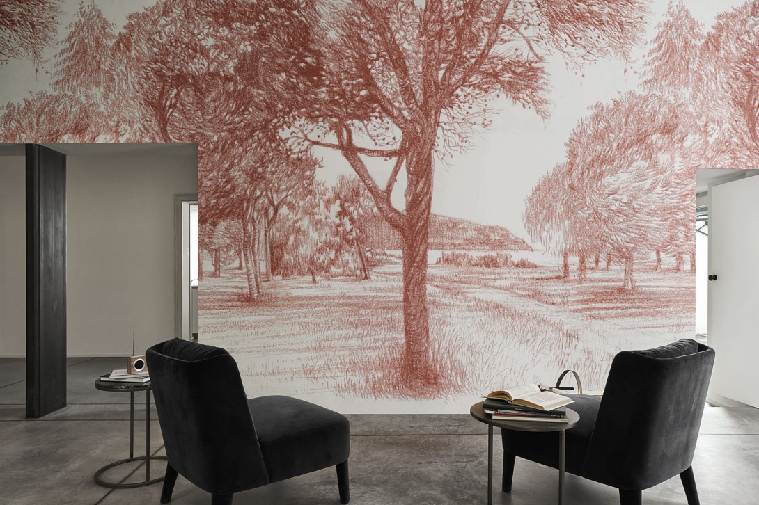 London Art 20057 03 Exclusive 20 Sanguigna - mural z krajobrazem