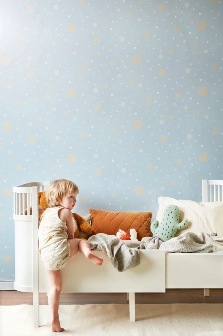 Tapeta Majvillan Confetti 117-05 Soft Blue