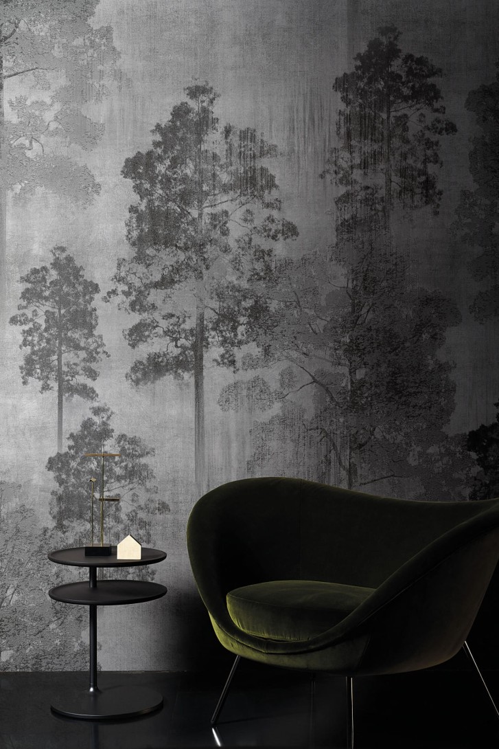 London Art 20070 01 Exclusive 20 Nerofumo - mural z leśnym krajobrazem