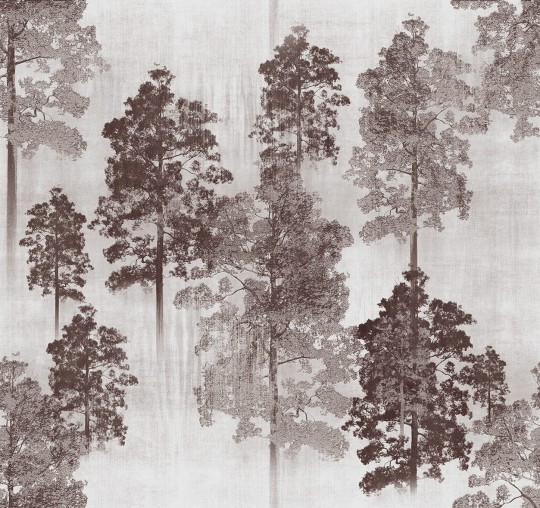 London Art 20070 02 Exclusive 20 Nerofumo - mural z leśnym krajobrazem