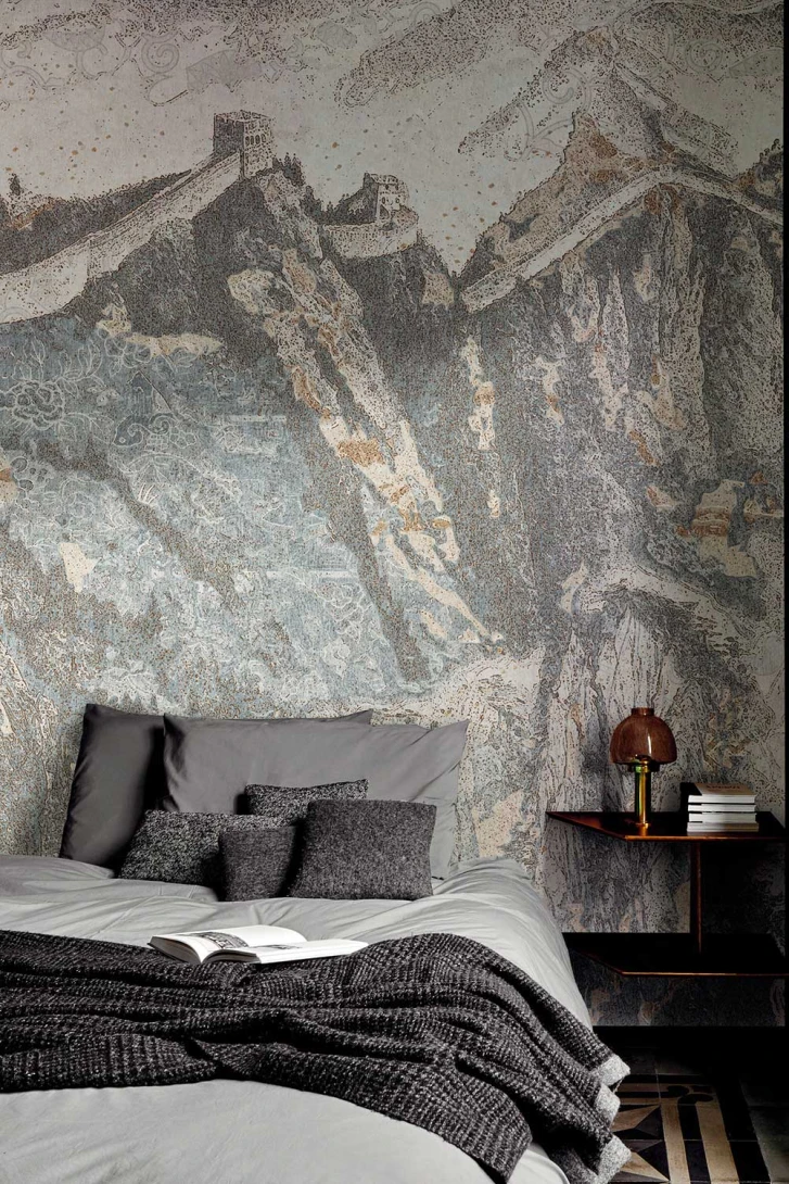 London Art 19069-02 Exclusive 19 Up The Sun - mural z krajobrazem gór