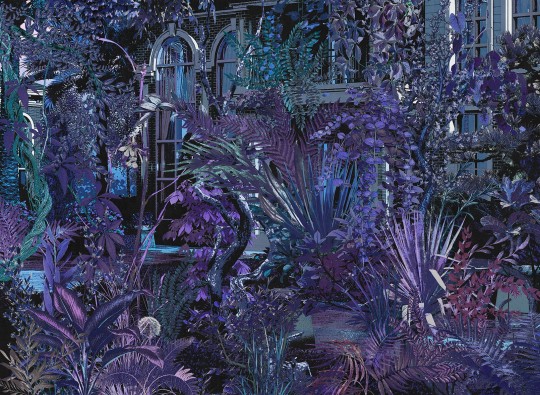 London Art 19042-01 Exclusive 19 Dans le Jardin - mural roślinny