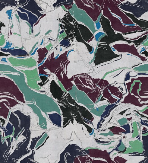 London Art 19020_01 Exclusive 19 Top View - mural z krajobrazem gór