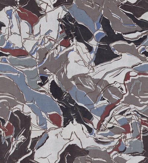 London Art 19020_04 Exclusive 19 Top View - mural z krajobrazem gór