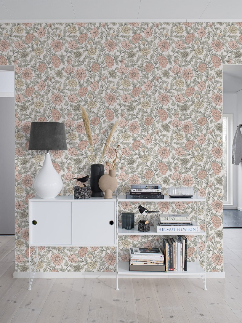 Tapeta Boras Tapeter Borosan EasyUp 20 38618 Floral