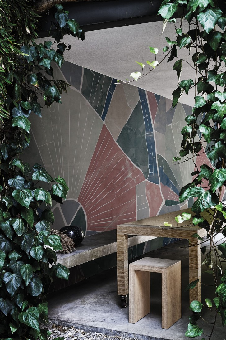 London Art 20513 02 Exclusive 20 Above the fields - mural abstrakcyjny