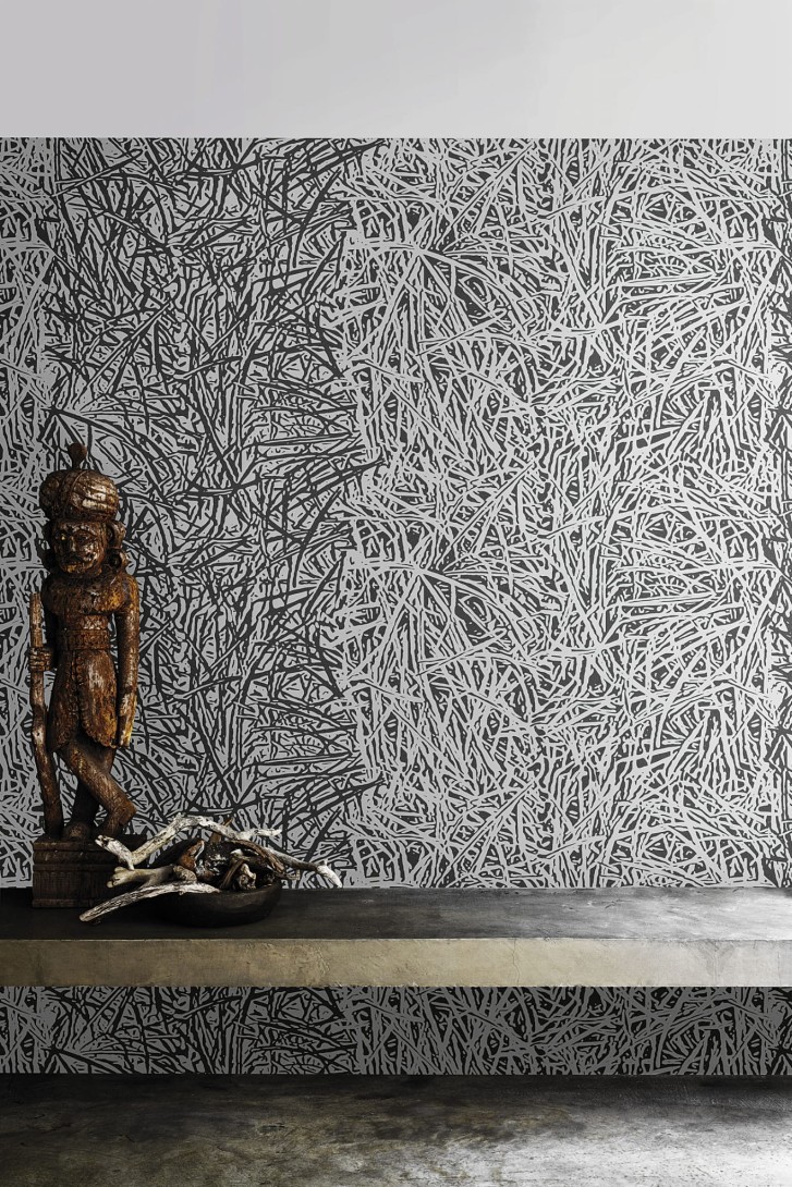 London Art 20523 02 Exclusive 20 Mad Bush - mural z krzewem