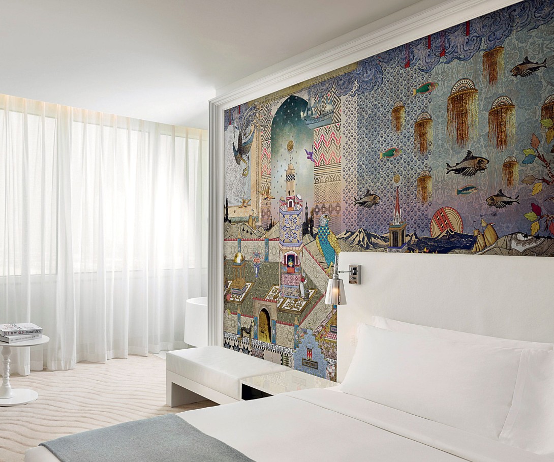 Mural London Art MONDRIAN DOHA 15mw