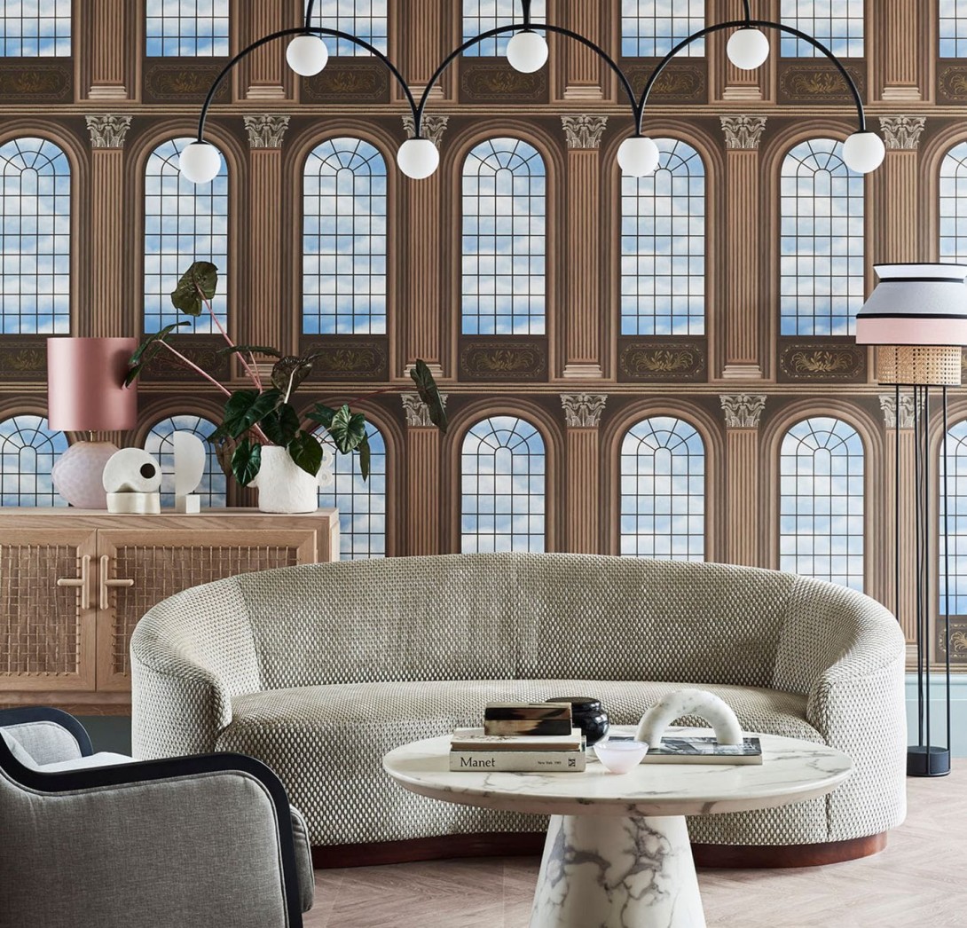 Tapeta Cole & Son Historic Royal Palaces - Great Masters 118/5009 Verrio Sky