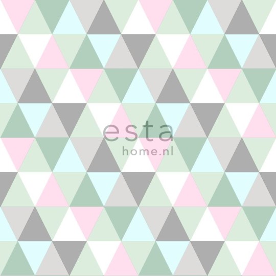 OL / Tapeta Esta Everybody Bonjour  128706 Trójkąty - doatępne 2 rolki