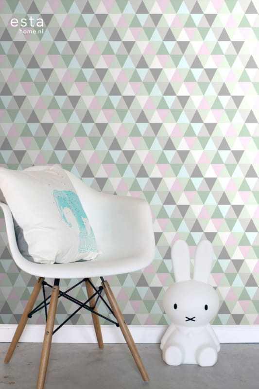 OL / Tapeta Esta Everybody Bonjour  128706 Trójkąty - doatępne 2 rolki