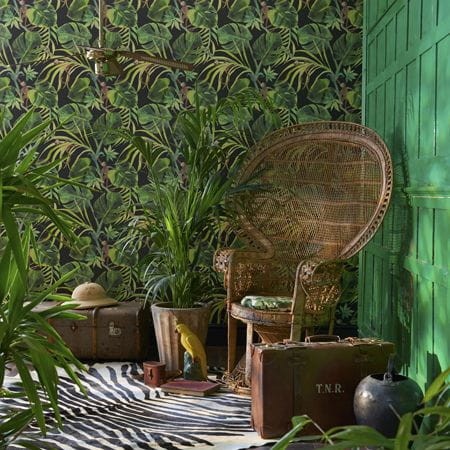 OL / Tapeta Clarke & Clarke Colony MONKEY BUSINESS W0083/03 - dostępne 13 rolek