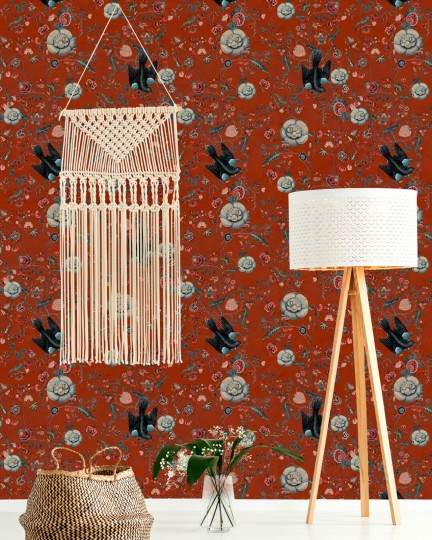 Tapeta Mind the Gap WP20305 BLACK BIRD
