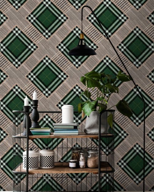 Tapeta Mind the Gap WP20389 CHECKERED PATCHWORK
