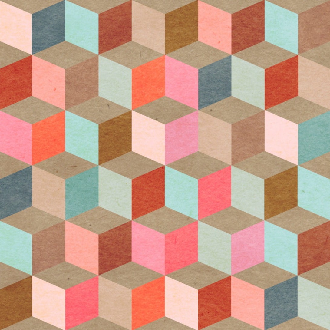Tapeta Mind the Gap WP20004 COLOURED GEOMETRY