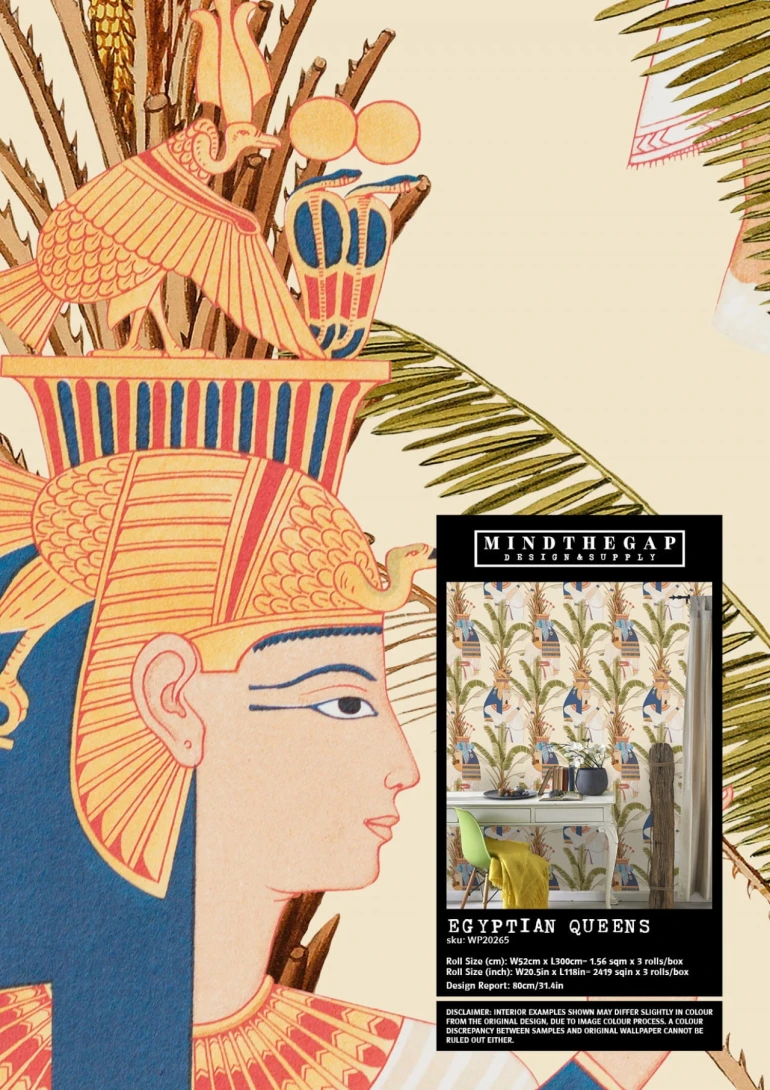 Tapeta Mind the Gap WP20265 EGYPTIAN QUEENS