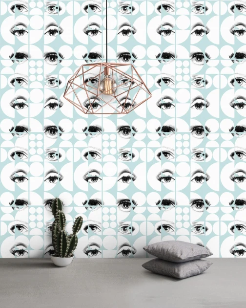 Tapeta Mind the Gap WP20086 EYES AND CIRCLES