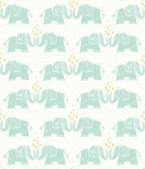 Tapeta York Dream Big WI0100 Elephants Love