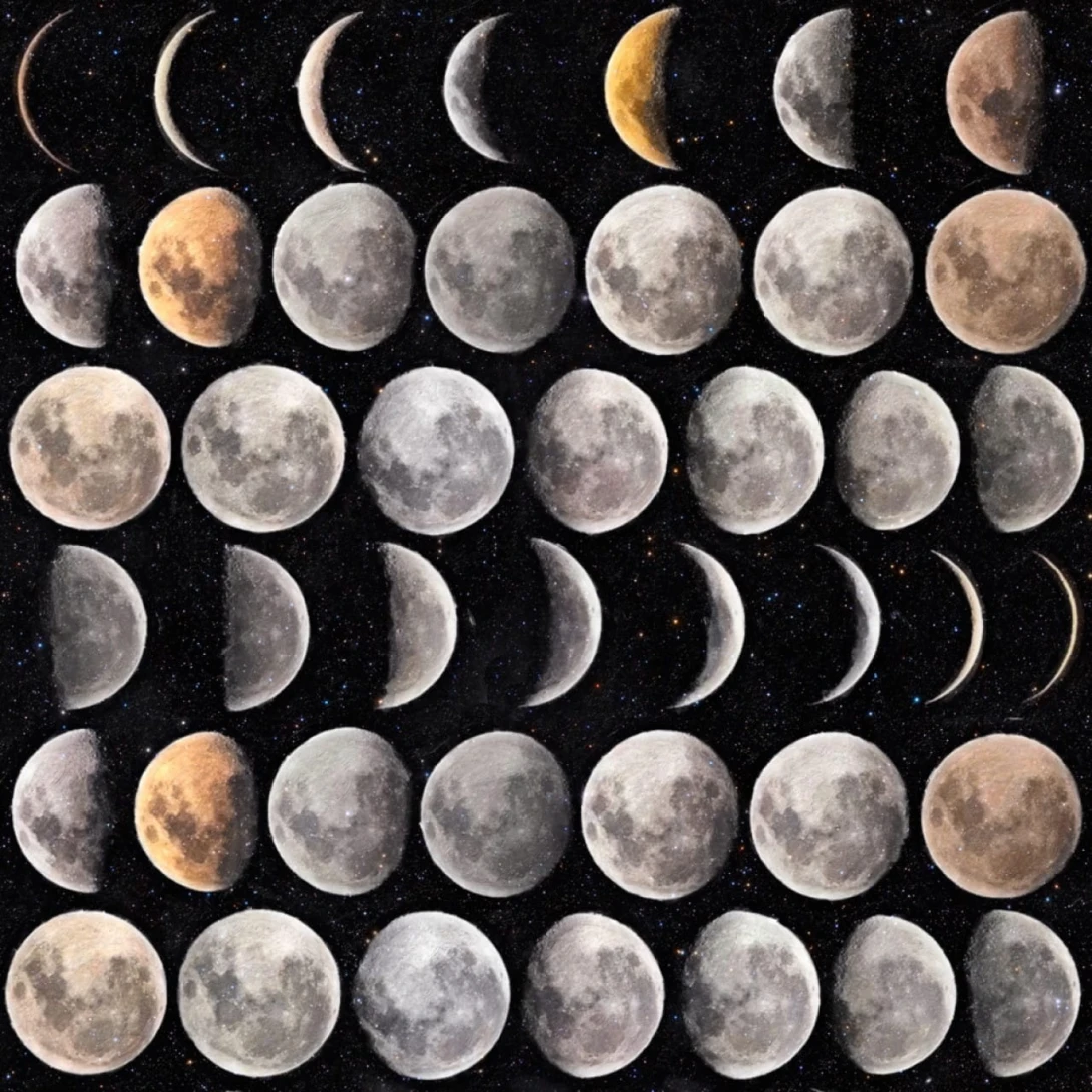 Tapeta Mind the Gap WP20066 MOON PHASES