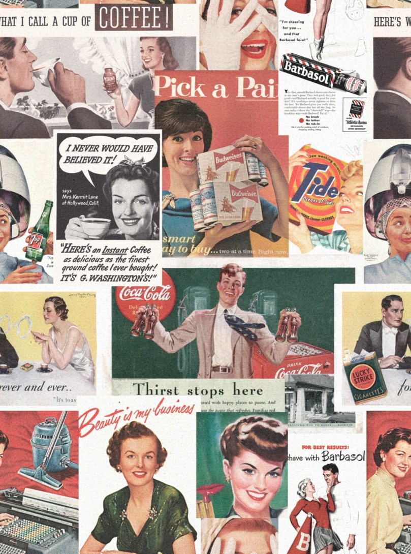Tapeta Mind the Gap WP20069 RETRO ADS