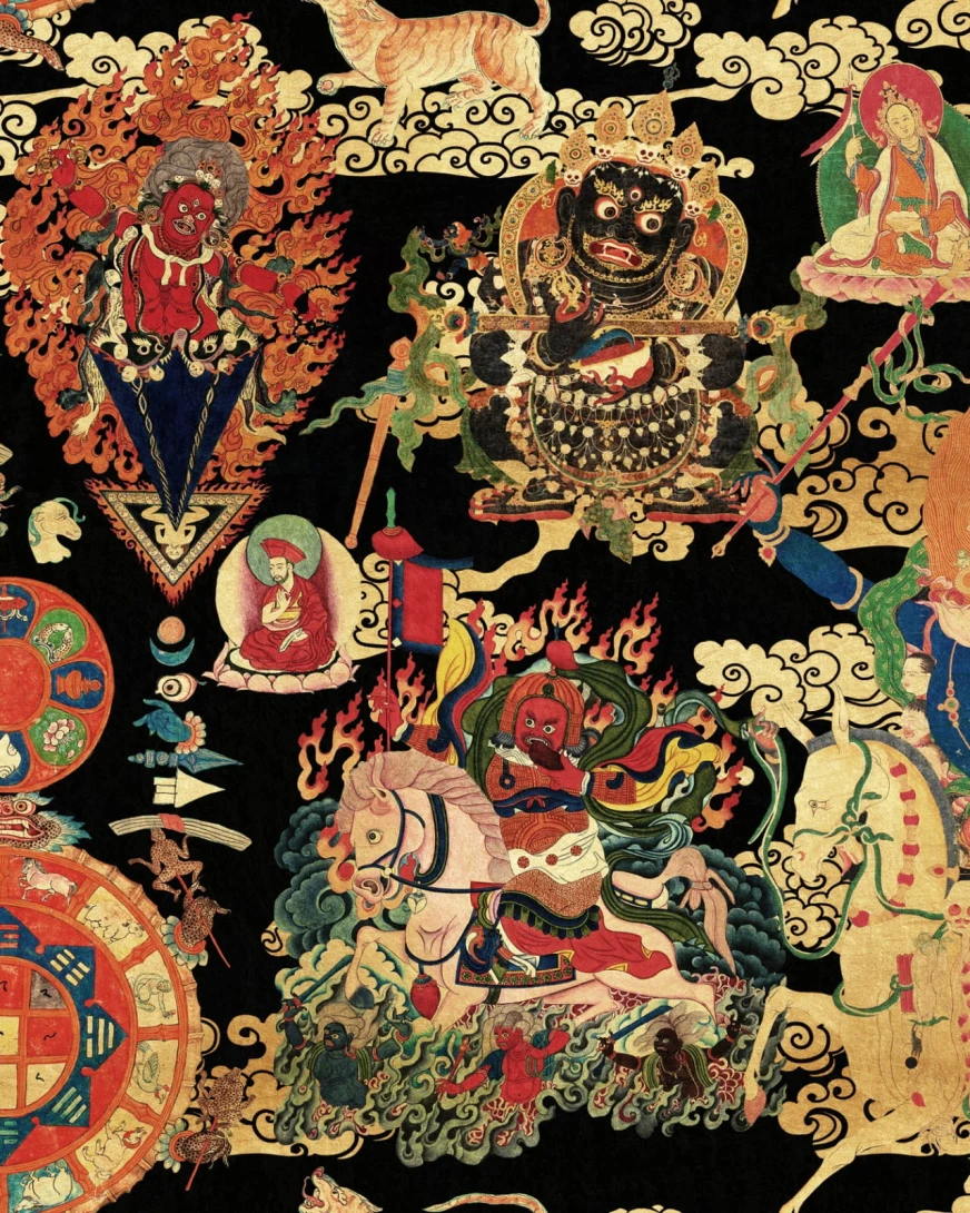 Tapeta Mind the Gap WP20450 TIBETAN TAPESTRY