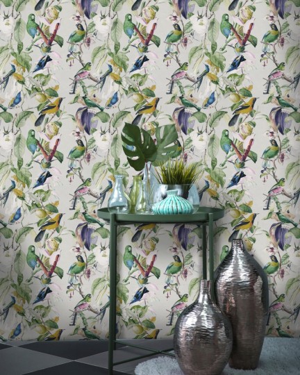 Tapeta Mind the Gap WP20172 TROPICAL BIRDS