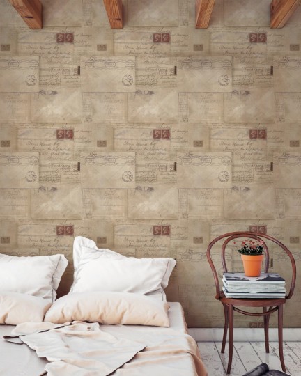 Tapeta Mind the Gap WP20017 VINTAGE LETTERS