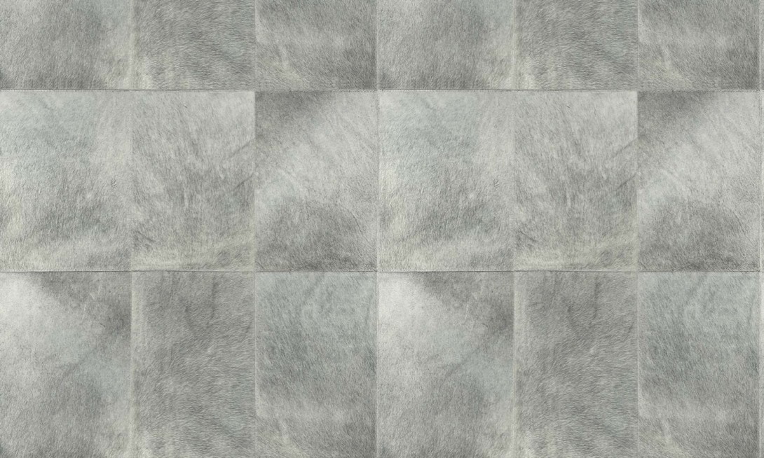 Arte 33501 Les Cuirs Rectangle Ash - tapeta ze skóry w prostokąty