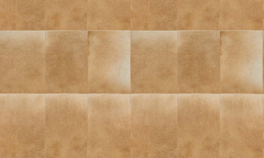 Arte 33511 Les Cuirs Rectangle Natural - tapeta ze skóry w prostokąty