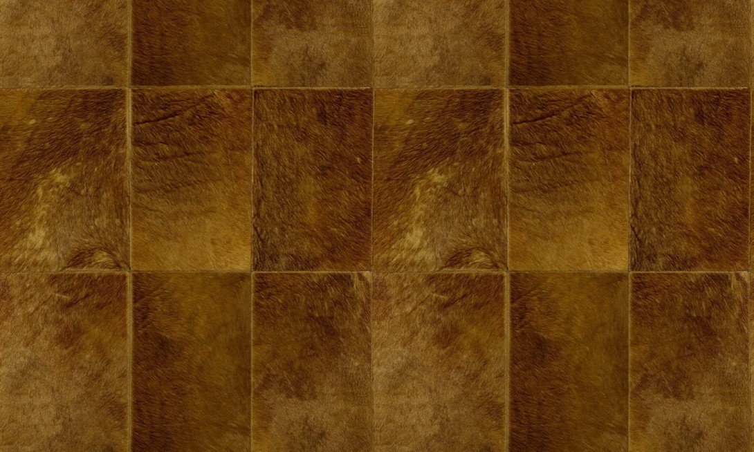 Arte 33502 Les Cuirs Rectangle Savanna - tapeta ze skóry w prostokąty