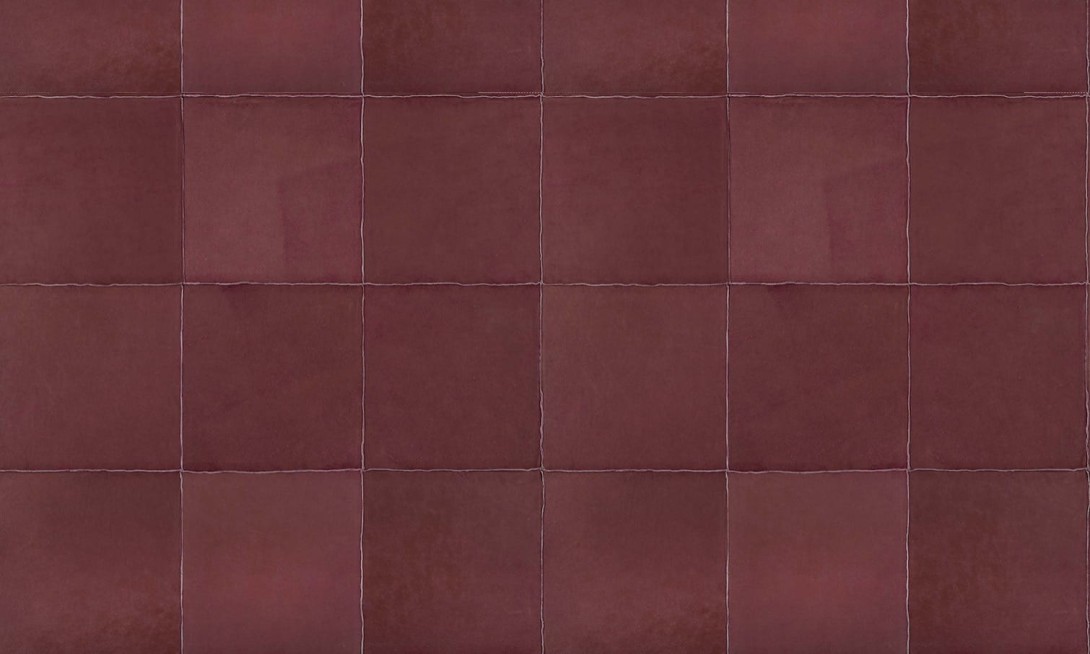 Arte 33540 Les Cuirs Aspect Raspberry - tapeta ze skóry w kwadraty