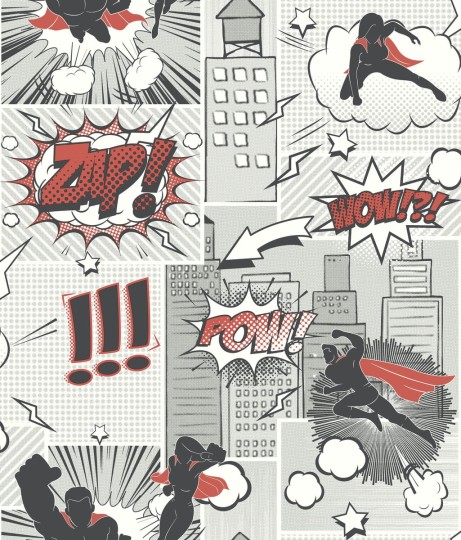 Tapeta York Dream Big WI0155 Comix Heros