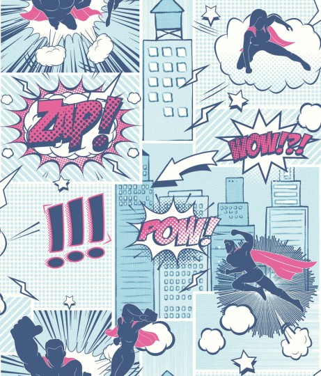 Tapeta York Dream Big WI0157 Comix Heros