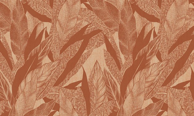Arte 29530 Lush Tropicalia - tapeta tekstylna w liście tropikalne