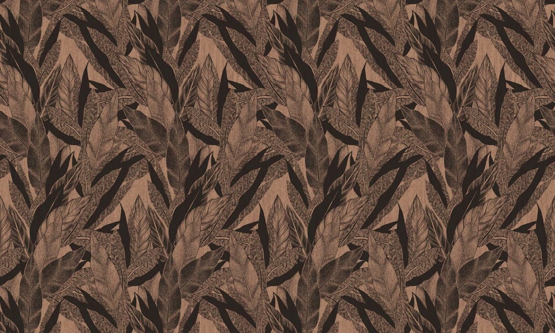 Arte 29531 Lush Tropicalia - tapeta tekstylna w liście tropikalne