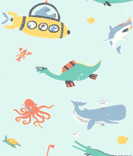 Tapeta York Dream Big WI0186 Underwater Exploration