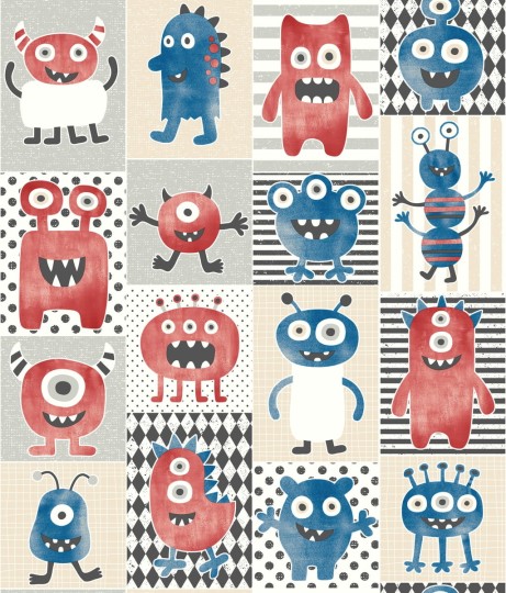 Tapeta York Dream Big WI0190 Monster Party