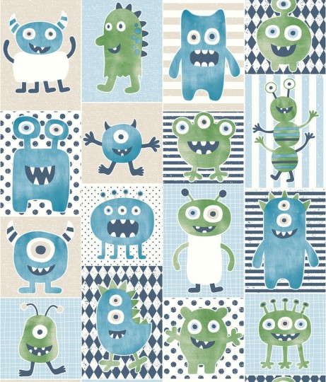 Tapeta York Dream Big WI0191 Monster Party