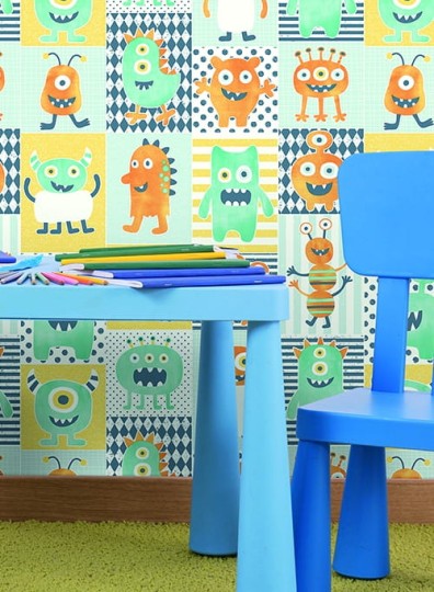 Tapeta York Dream Big WI0191 Monster Party