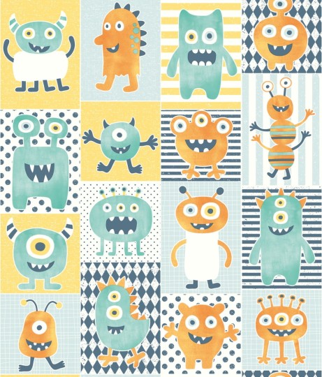 Tapeta York Dream Big WI0192 Monster Party