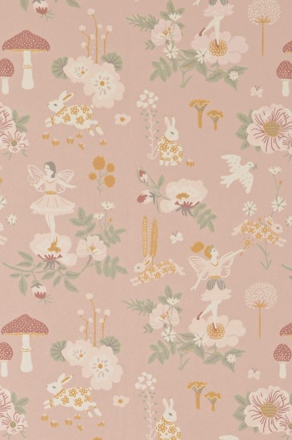 Tapeta Majvillan Old Garden 138-03 Dusty Rose