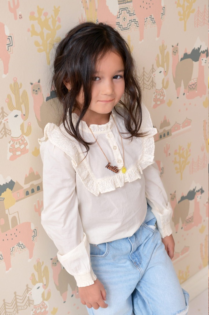 Tapeta Majvillan Lama Village 143-03 Light Sunny Pink