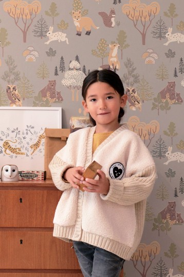 Tapeta Majvillan Deep Forest 145-01 Mystic Grey