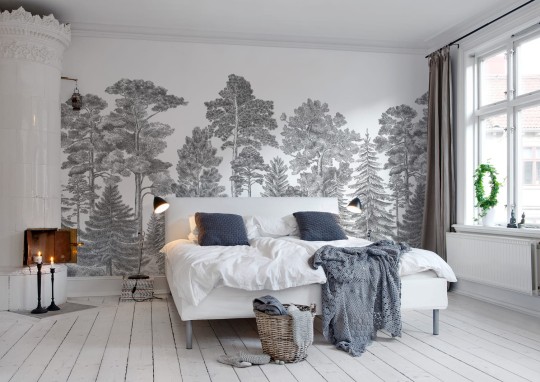 Fototapeta Rebel Walls Scandinavian Bellewood, Gray R17201