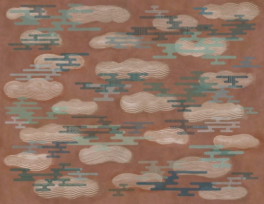 Mural Wall & Deco Contemporary 2021 Nuages de Deux Mondes WDNU2101